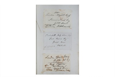 Lot 325 - Album of Autographs.- 19th Century Collection...