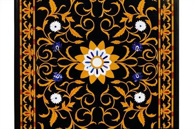 Lot 129 - A late 20th Century rectangular pietra dura...