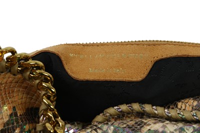 Lot 328 - Stella McCartney Beige Python Falabella Tote