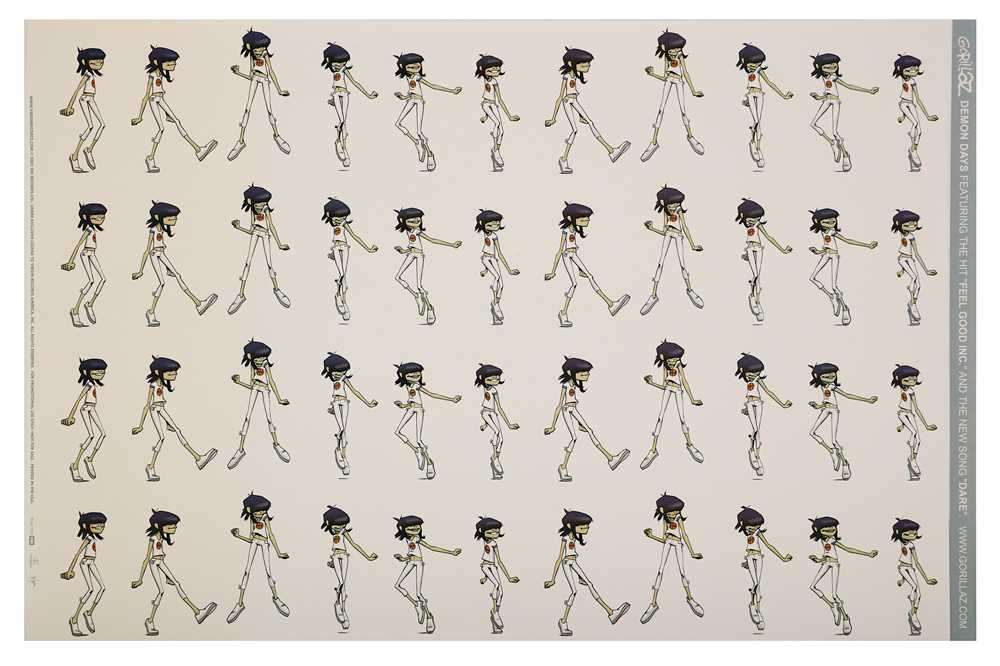 Lot 753 - Jamie Hewlett (British, b. 1968) 'Noodle Dance...