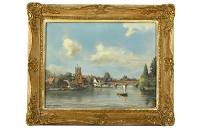 Lot 299 - ROBIN GOODWIN (BRITISH 1909 - 1997) View of a...