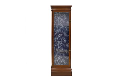 Lot 432 - A 19th century mahogany glazed display cabinet...