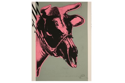 Lot 508 - Paul Insect (British, b.1971) 'Dead Cow' Pink/...