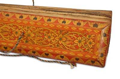 Lot 302 - A PALM-LEAF MANUSCRIPT WITH LACQUERED BOOK COVERS