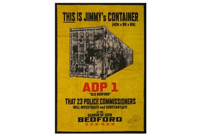 Lot 382 - James Cauty (British, b.1956), 'ADP-1: This Is Jimmy's Container'