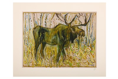 Lot 894 - Billy Childish (British, b.1959) 'Moose' 2013...