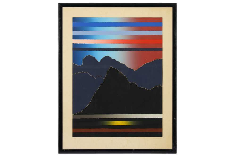 Lot 183 - ARTHUR SECUNDA Notte Luganese Screen print,...
