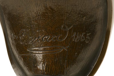Lot 127 - VICTOR EVRARD (FRENCH, 1807-1877): A BRONZE...