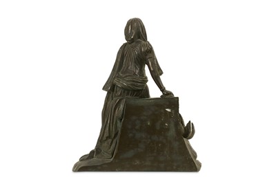Lot 162 - A FRENCH BRONZE OF VIRGINIE, MID 19TH CENTURY