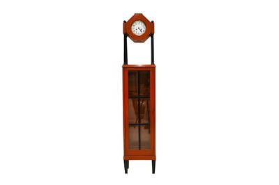 Lot 485 - An unusual Mantel Clock/ Bookcase, height...