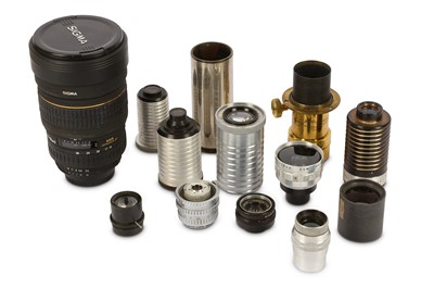 Lot 249 - A group of Assorted Lenses and Optical Equipment