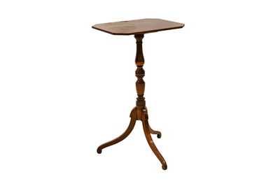 Lot 442 - A Regency mahogany tripod table, the...