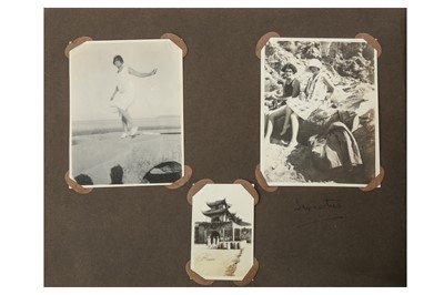 Lot 642 - A PHOTO ALBUM WITH IMAGES OF CHINA. 1920s....