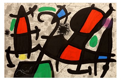 Lot 913 - Joan Miro (Spanish, b.1893) 'Derriere Le...