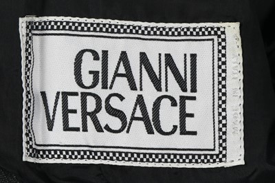 Lot 141 - Gianni Versace Black Leather Jacket