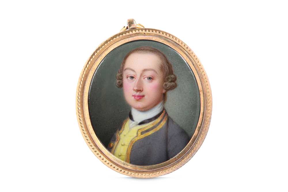 Lot 5 - JEAN ANDRÉ ROUQUET (SWISS 1701-1758) Portrait...