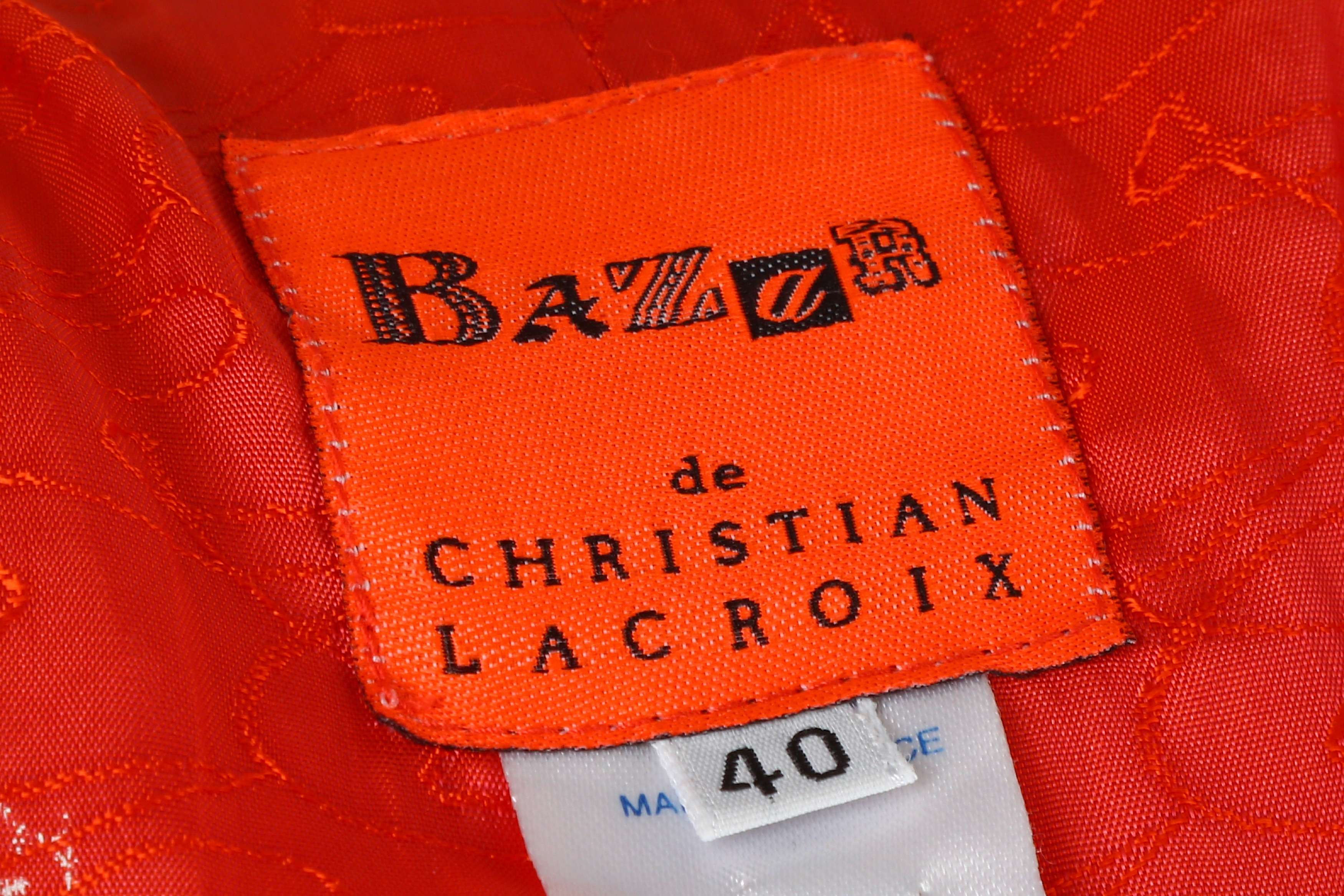 Lot 51 - Christian Lacroix Bazar Hot Pink Jacket