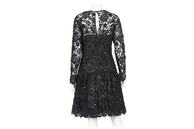 Lot 131 - Christian Dior Boutique Black Sequin Dress