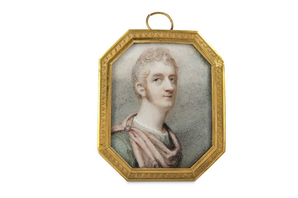 Lot 132 - RICHARD COSWAY (BRITISH 1742-1821) Portrait...