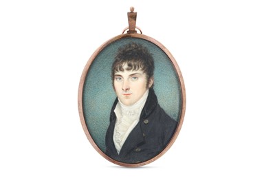 Lot 113 - JOHN JUKES (BRITISH 1772-1851) Portrait...