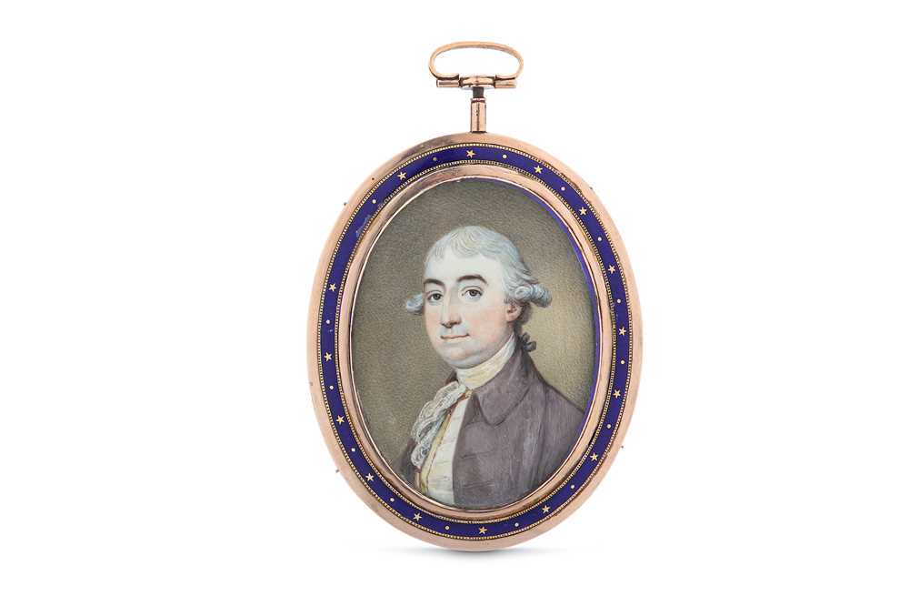 Lot 27 - RICHARD CROSSE (BRITISH 1742-1810) Portrait...