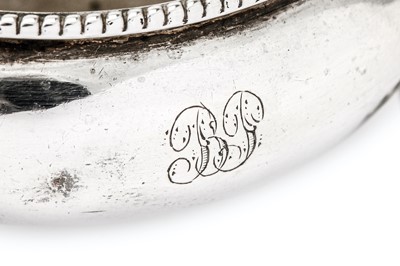 Lot 430 - A mixed group – comprising a Victorian sterling silver hot milk pot, London 1899 by Charles Stuart Harris