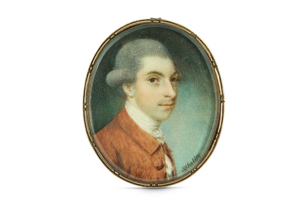 Lot 28 - SAMUEL SHELLEY (BRITISH 1750/56-1808) Portrait...