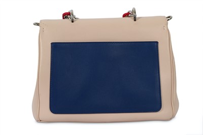 Lot 325 - Christian Dior Tricolour Small Be Dior Bag