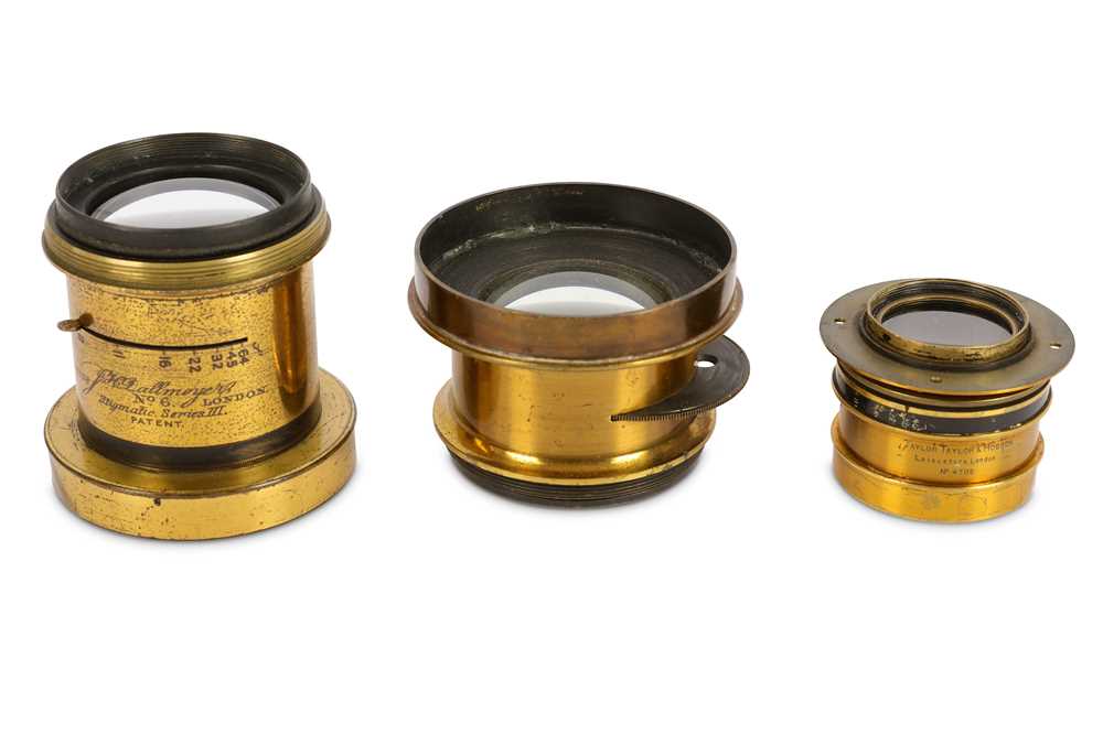 Lot 220 - A Selection of Brass Lenses
