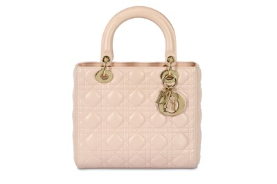 Lot 324 Christian Dior Light Pink Leather Medium