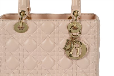 Lot 324 Christian Dior Light Pink Leather Medium