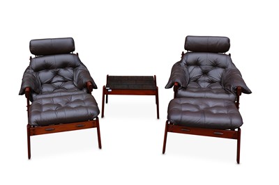 Lot 96 - PERCIVAL LAFER: A pair of Armchairs...