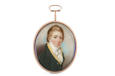 Lot 100 - GIDEON SLOUS (BRITISH 1791-1852) Portrait...