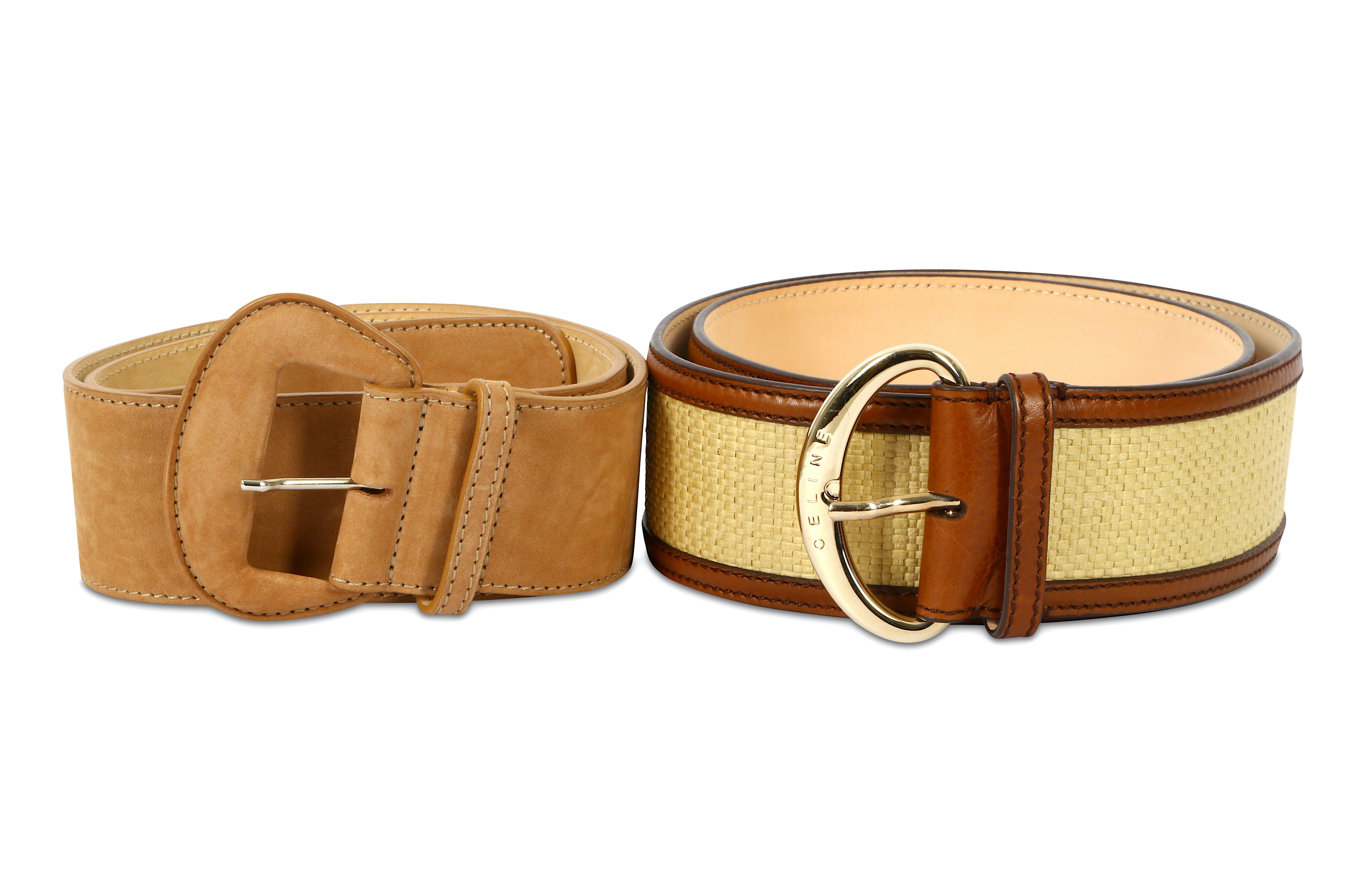 Lot 474 Two Designer Belts sizes M and L