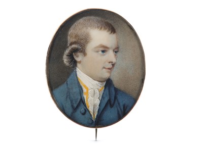 Lot 52 - RICHARD BULL (IRISH fl. 1777-1809) Portrait...