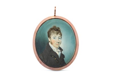 Lot 62 - GEORGE CHINNERY (BRITISH 1774-1852) Portrait...