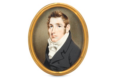 Lot 63 - GEORGE CHINNERY (BRITISH 1774-1852) Portrait...