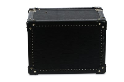 Lot 507 - Louis Vuitton Black Epi Leather Vanity Trunk