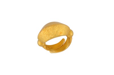 Lot 64 - A ring and earclip suite, by Ilias Lalaounis...