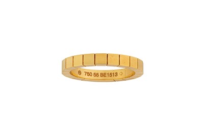 Lot 165 - A 'Lanieres' band ring, by Cartier The...
