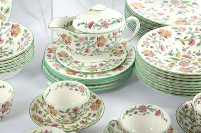 Lot 169 - A Minton 'Haddon Hall' dinner service,...