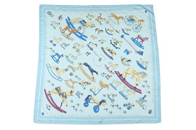 Lot 301 - Hermes 'Raconte-Moi le Cheval' Silk Scarf