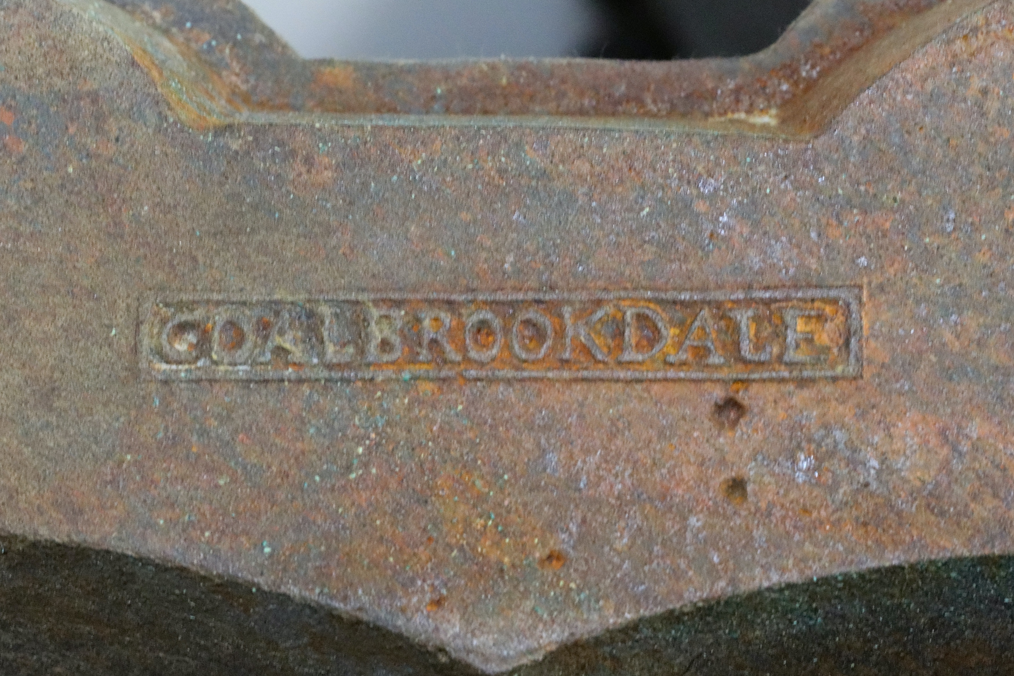 Lot 306 - A Victorian Coalbrookdale cast iron hall