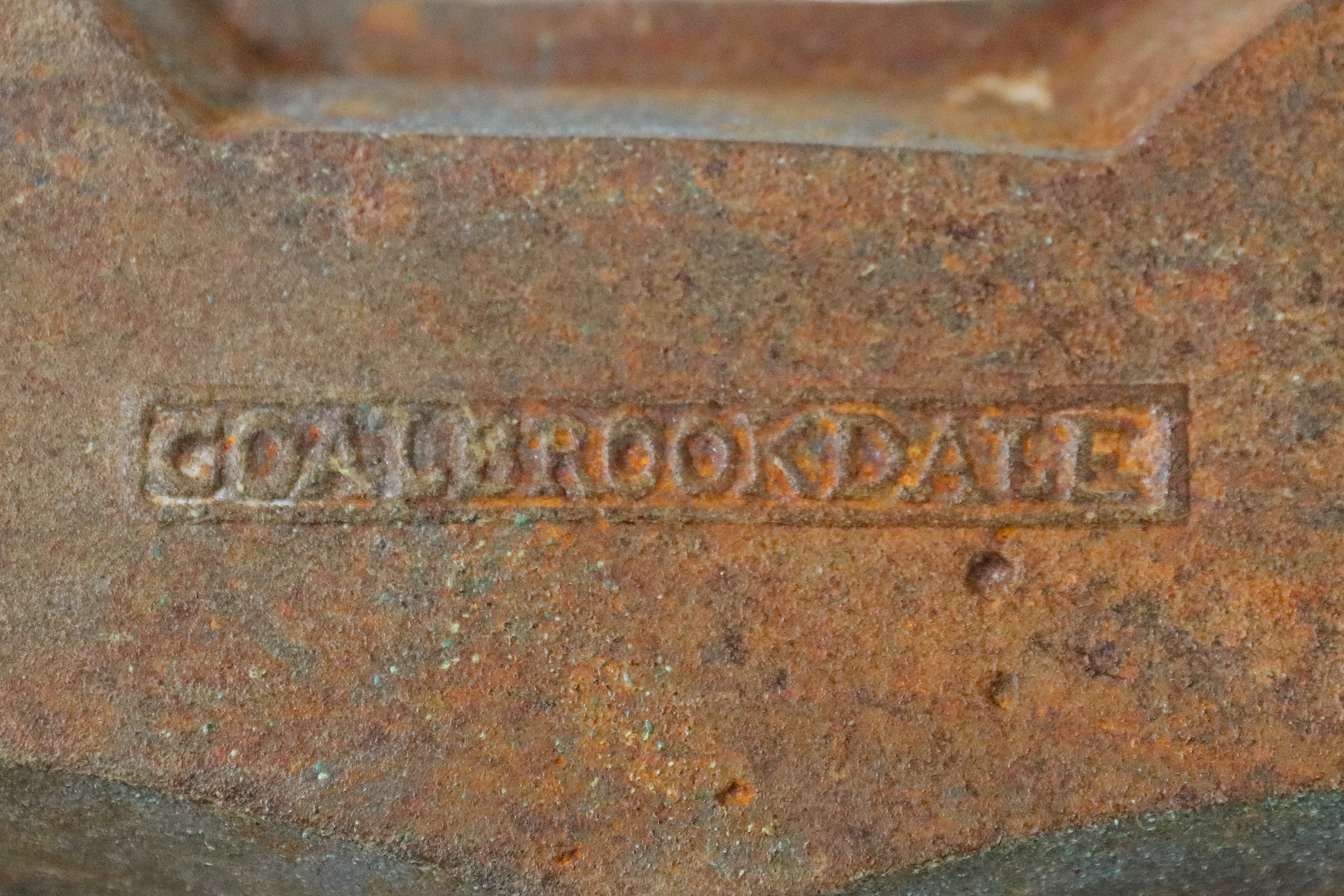 Lot 306 - A Victorian Coalbrookdale cast iron hall