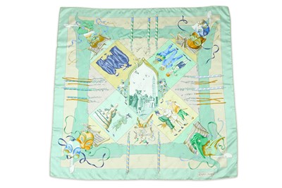 Lot 303 - Hermes 'Fetes Venitiennes' Silk Scarf