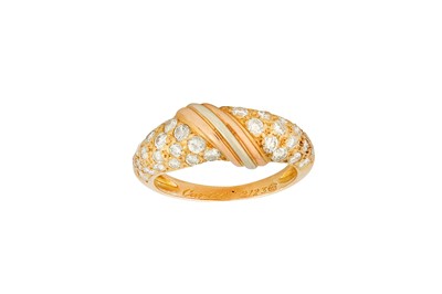 Lot 166 - A diamond ring, by Cartier Featuring central...