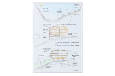 Lot 263 - SIR NORMAN FOSTER: Three hand-coloured prints...