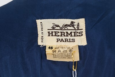 Lot 76 - Two Pieces of Hermes Silk Clothing - sizes 42 and 46