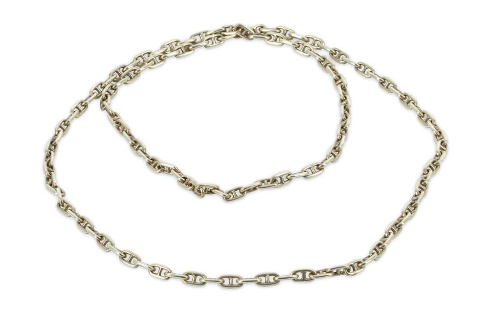 Lot 477 - Hermes Chain d'Ancre Long Necklace