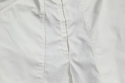 Lot 144 - Courreges White Cargo Trousers